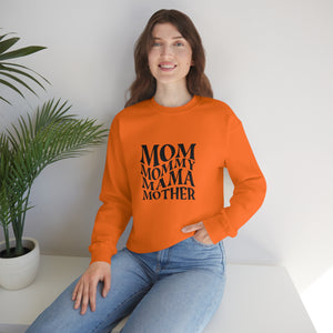 Mama Mother Mom sweatshirt, Gift for mom, Christmas gift for her, workout clothes, yoga wear for her, for him,Birthday gift for her,Galantine travel sweatshirt, Unisex Heavy Blend