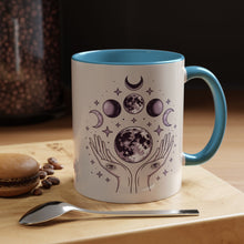 Celestial mug Mystical moon mug Witchy vibes gift magical hands Magic lover Mug Cat Gift for cat lovers coffee mug Cat mom Christmas gift