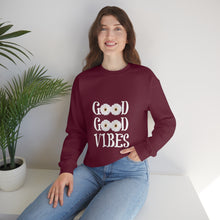 Good Vibes Sweatshirt, Unisex Heavy Blend™ Crewneck Sweatshirt