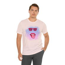 Lip Sunglasses t-shirt, Bubble gum kiss shirt,Pink Gum Shirt,Galantine gift travel shirt,best friend trip,girls vacation trip, Unisex Jersey
