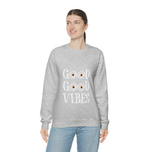 Good Vibes Sweatshirt, Unisex Heavy Blend™ Crewneck Sweatshirt