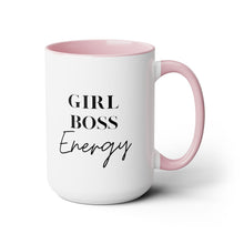 Girl boss energy mug Bossbabe Christmas mug gift for mom gift mug Floral mug gift for her Mug funny gift for wife Coffee Mug Christmas gift