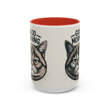 Grumpy cat mug good morning cat Coworker gift Christmas mug Funny cat mug cat lover Mug cat lovers coffee mug Catlady gift Cat mom pet owner