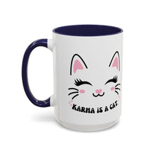 Karma is a cat cat mug Funny Cat Coffee Mug swift with My Cat Lover Cat Mug Funny Coffee Cup Cat Lady Gift Cat Lover Gift Cat Mom christmas