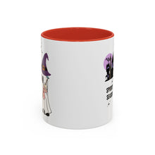 Spooky season mug Halloween Mug spooky season mug witchy ghost mug orange Haunted house mug bats Coffee Mug Christmas gift Funny bestie Mug