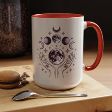 Celestial mug Mystical moon mug Witchy vibes gift magical hands Magic lover Mug Cat Gift for cat lovers coffee mug Cat mom Christmas gift