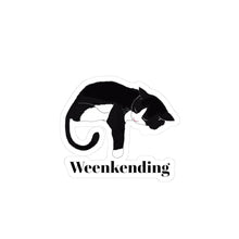 Cat Weekending sticker sleeping Cat sticker yarn lover sticker funny cat sticker relaxing cat gift cat lover gift for her bestfriend sticker