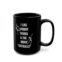 Halloween mug Spooky things mug I like spooky this and word shitballs giftmerch office funny gift best friend gift Christmas word