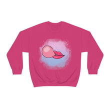 Bubble Gum kiss sweatshirt, Summer Bubblegum shirt, Birthday gift for her,Galantine travel sweatshirt,Unisex Heavy Blend Crewneck Sweatshirt