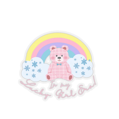 Lucky girl era sticker Ceo million dollar sticker motivational sticker girlboss sticker pink heels sticker pink hearts sticker Beautiful