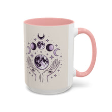 Celestial mug Mystical moon mug Witchy vibes gift magical hands Magic lover Mug Cat Gift for cat lovers coffee mug Cat mom Christmas gift