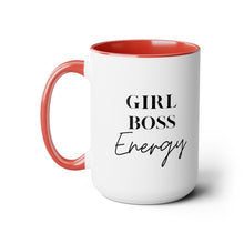 Girl boss energy mug Bossbabe Christmas mug gift for mom gift mug Floral mug gift for her Mug funny gift for wife Coffee Mug Christmas gift