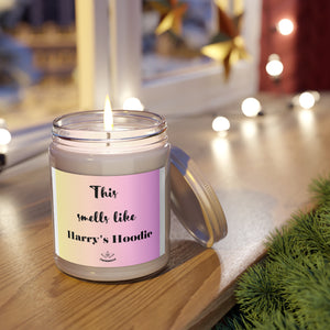 This smells like Harry's Hoodie candle,best friend gift,Vanilla scented candle,hand-poured candle,Christmas gift,Scented Candles,9oz