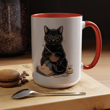 Black cat crocheting blanket mug Funny cat lover Mug Cat yarn lover Gift for cat lovers Cat lover mug Cat lady gift Catmom present Pet owner