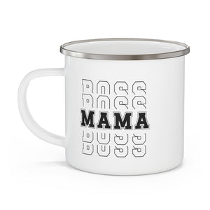 Boss Mama Mug, gift for wife, Bossbabe gift, Mother of the bride Mug, gift for Mom, gift for wife, Christmas gift for her Enamel Camping Mug