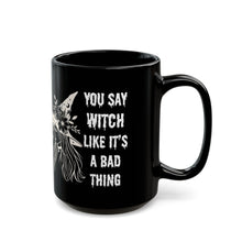 Halloween mug Witchy gift Spooky things mug I like spooky this and word fuck funny gift best friend gift Christmas Black Mug (11oz, 15oz)