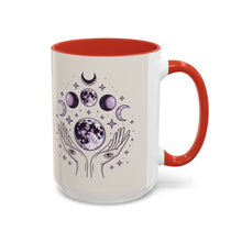 Celestial mug Mystical moon mug Witchy vibes gift magical hands Magic lover Mug Cat Gift for cat lovers coffee mug Cat mom Christmas gift