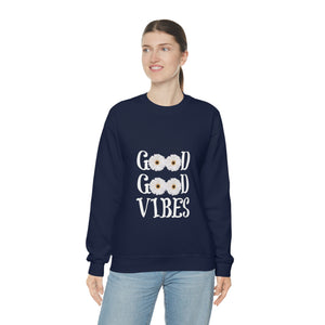 Good Vibes Sweatshirt, Unisex Heavy Blend™ Crewneck Sweatshirt