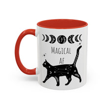 Magical Af mug Black Cat Lover Celestial moon gift Halloween gift Christmas mug gift for mom gift mug gift for him gift for wife Coffee Mug