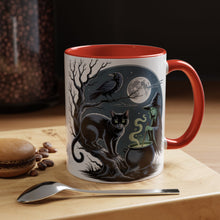 Halloween witchy mug Mystical moon mug Witchy vibes gift magical hands Magic lover Mug Cat Gift for cat lovers coffee mug Cat mom Christmas