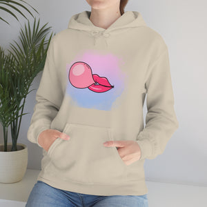 Bubble Gum kiss Hoodie, Summer Bubblegum shirt, Birthday gift for her, Galantine gift for her, best friend gift,birthday vacation,Unisex