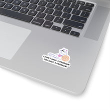 Grumpy Cat sticker yarn lover sticker funny cat stickers relaxing cat gift cat lover gift for her bestfriend gift KissCut Stickers sticker