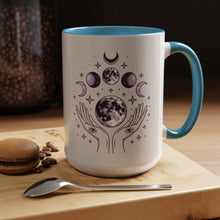 Celestial mug Mystical moon mug Witchy vibes gift magical hands Magic lover Mug Cat Gift for cat lovers coffee mug Cat mom Christmas gift