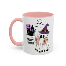 Spooky season mug Halloween Mug spooky season mug witchy ghost mug orange Haunted house mug bats Coffee Mug Christmas gift Funny bestie Mug