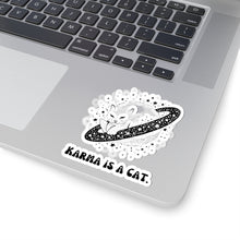 Karma is cat sticker Celestial funny swift gift cat lover gift for her bestfriend gift Kiss-Cut Stickers Halloween sticker scrapbook sticker