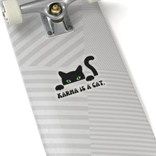 Karma is cat sticker funny swift gift cat lover gift for her bestfriend gift Kiss-Cut Stickers Halloween stickers bearrainbow sticker moon