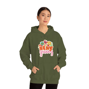 Stay Groovy Hoodie, Hippie Hoodie, good vibes hoodie, Fun Summer shirt, Birthday gift for her, Galantine gift for her,best friend gift, vac