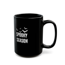 Spooky Season Black Mug Halloween Coffee Cup Fall Decor, Gift for Witch Lovers, Pumpkin Spice Mug fall lover spooky halloween Christmas gift