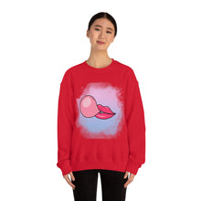 Bubble Gum kiss sweatshirt, Summer Bubblegum shirt, Birthday gift for her,Galantine travel sweatshirt,Unisex Heavy Blend Crewneck Sweatshirt