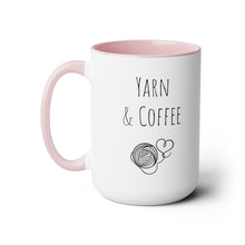 Yarn and coffee mug creative maker gift yarn ball mug funny crochet coffee mug gift for her funny gift for wife Coffee Mug tea Christmasgift