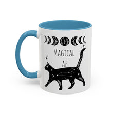 Magical Af mug Black Cat Lover Celestial moon gift Halloween gift Christmas mug gift for mom gift mug gift for him gift for wife Coffee Mug