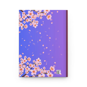 Bloom Cherry Hardcover Journal Matte, bullet journal, planner, pink notebook