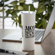 Mom Mother Skinny Steel Tumbler with Straw, 20ozFunny Gift for mom, Christmas gift for Mom, gift for wife,