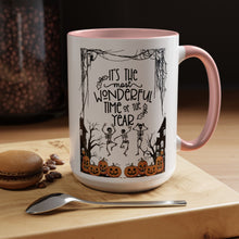 Halloween Mug spooky season mug it's the most wonderful time of the year mug fall bats and spiders Coffee Mug Christmasgift Funny bestie Mug
