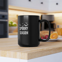 Spooky Season Black Mug Halloween Coffee Cup Fall Decor, Gift for Witch Lovers, Pumpkin Spice Mug fall lover spooky halloween Christmas gift