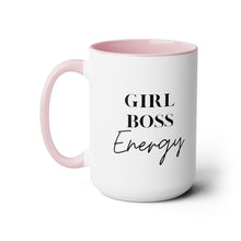Girl boss energy mug Bossbabe Christmas mug gift for mom gift mug Floral mug gift for her Mug funny gift for wife Coffee Mug Christmas gift