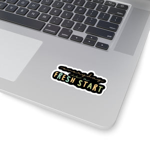 Everyday is a fresh start sticker Consistency is better than perfection sticker Planner motivational  bestie sticker motivational stickers