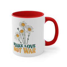 Make love not war mug Crochet lover gift yarn lover gift knitting gift coffee lover gift tea gift for her gift for him Coffee Mug 11oz