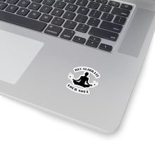 Recalibrate sticker Meditate stickers yoga mode gift cat lover gift for her bestfriend gift KissCut Stickers Halloween stickers yoga sticker