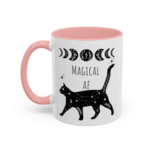 Magical Af mug Black Cat Lover Celestial moon gift Halloween gift Christmas mug gift for mom gift mug gift for him gift for wife Coffee Mug