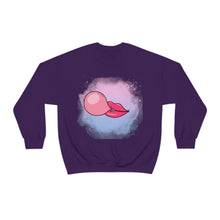 Bubble Gum kiss sweatshirt, Summer Bubblegum shirt, Birthday gift for her,Galantine travel sweatshirt,Unisex Heavy Blend Crewneck Sweatshirt