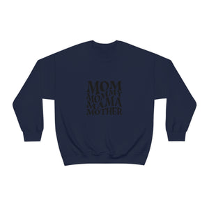 Mama Mother Mom sweatshirt, Gift for mom, Christmas gift for her, workout clothes, yoga wear for her, for him,Birthday gift for her,Galantine travel sweatshirt, Unisex Heavy Blend