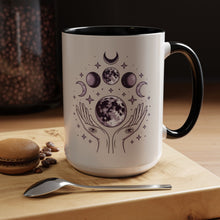 Celestial mug Mystical moon mug Witchy vibes gift magical hands Magic lover Mug Cat Gift for cat lovers coffee mug Cat mom Christmas gift