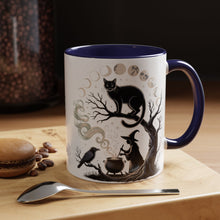 Halloween witchy mug Mystical moon phases mug Witchy vibes gift magical hands Magic lover Mug Cat Gift for coffee mug Cat mom Christmas