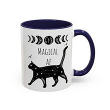 Magical Af mug Black Cat Lover Celestial moon gift Halloween gift Christmas mug gift for mom gift mug gift for him gift for wife Coffee Mug