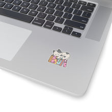 Karma is cat sticker funny cats books gift cat lover gift for her bestfriend gift Kiss-Cut Stickers Halloween stickers rainbow sticker moon